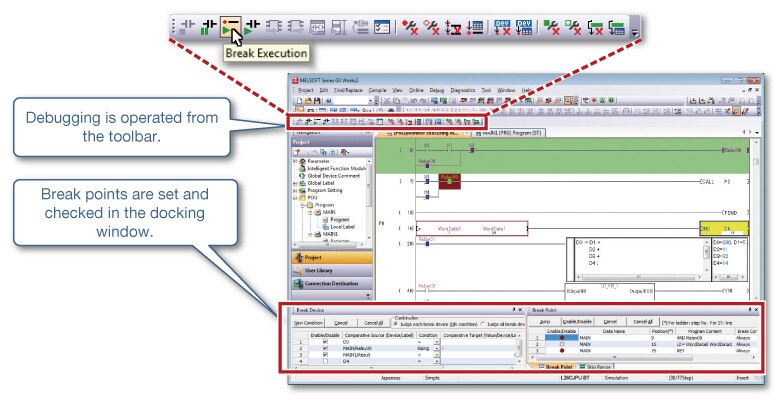 Debugging Machine 2 Debugging Improving design and debug efficiency | GX Works2 ...