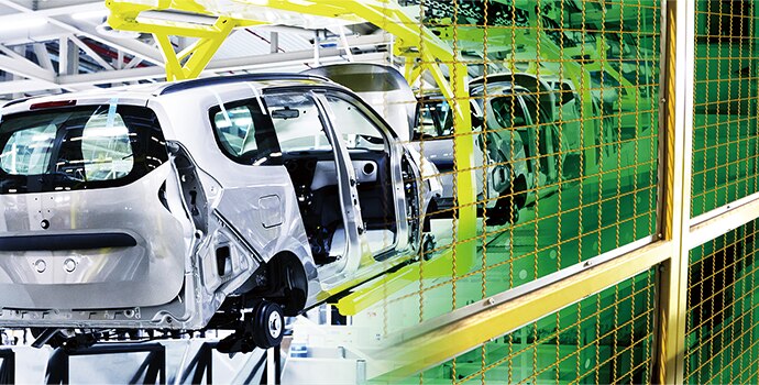 Car paint process | CC-Link IE Introduction example | Network-related ...