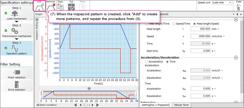 Setting Operation Patterns7